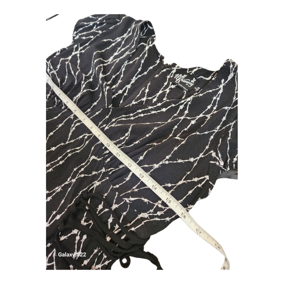 NWOT Hell Bunny Barbed Wire Mini Dress - Picture 10 of 11